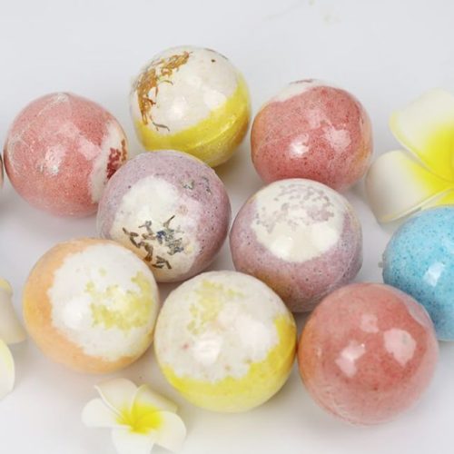 Ocean Bliss Bubble Bath Bomb Set – Essential Oil Spa Edition (12pcs)