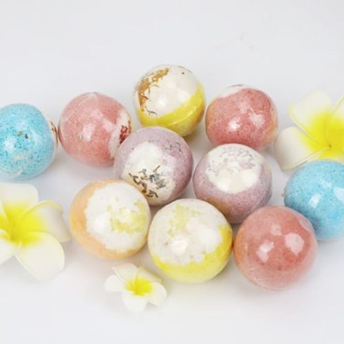 Ocean Bliss Bubble Bath Bomb Set – Essential Oil Spa Edition (12pcs)