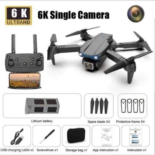 Skysnap E99 4k Foldable Drone โ Smart Hd Aerial Camera Quadcopter ๐ธโจ