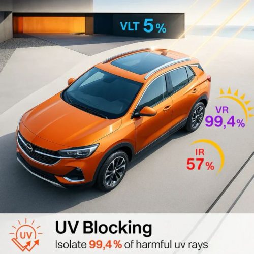 Universal Reduce Infrared Heat Block Uv By 99 Removable Window Tint Film For Car